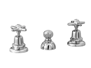 ITALICA 3600 - 3 hole countertop bidet tap by RUBINETTERIE STELLA - view 2